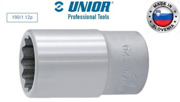 Καρυδάκι 1/2-11mm  πολύγωνο  UNIOR  190 12P